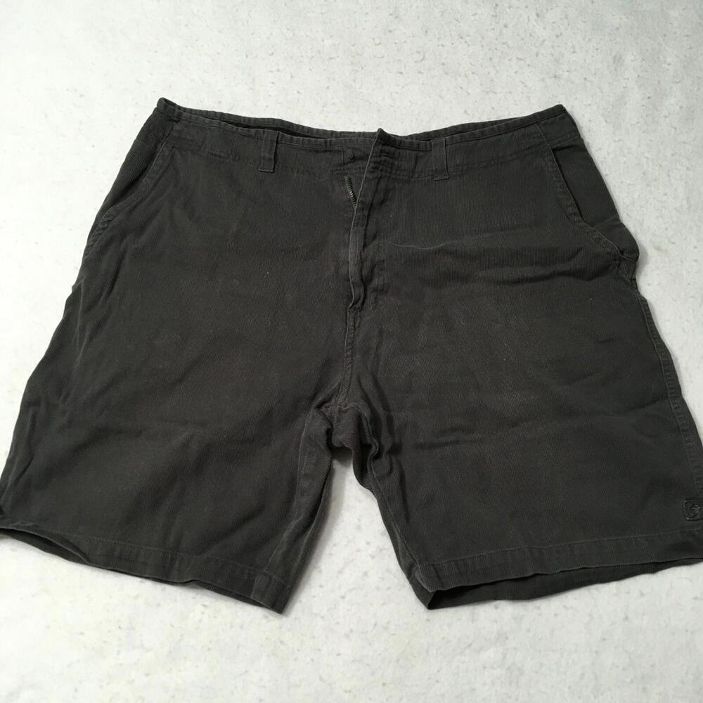 honolua Relaxed Corduroy  Shorts Size 40 gray CHARCOAL